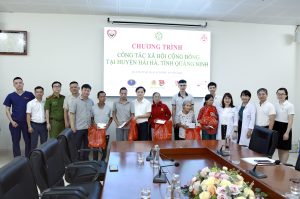 Anmed tham gia hoạt động cộng đồng tại huyện Hải Hà, tỉnh Quảng Ninh